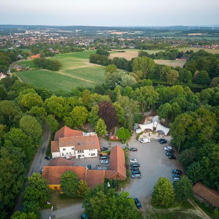 Waldhotel Und Restaurant Zeitreise Bramsche Exterior foto