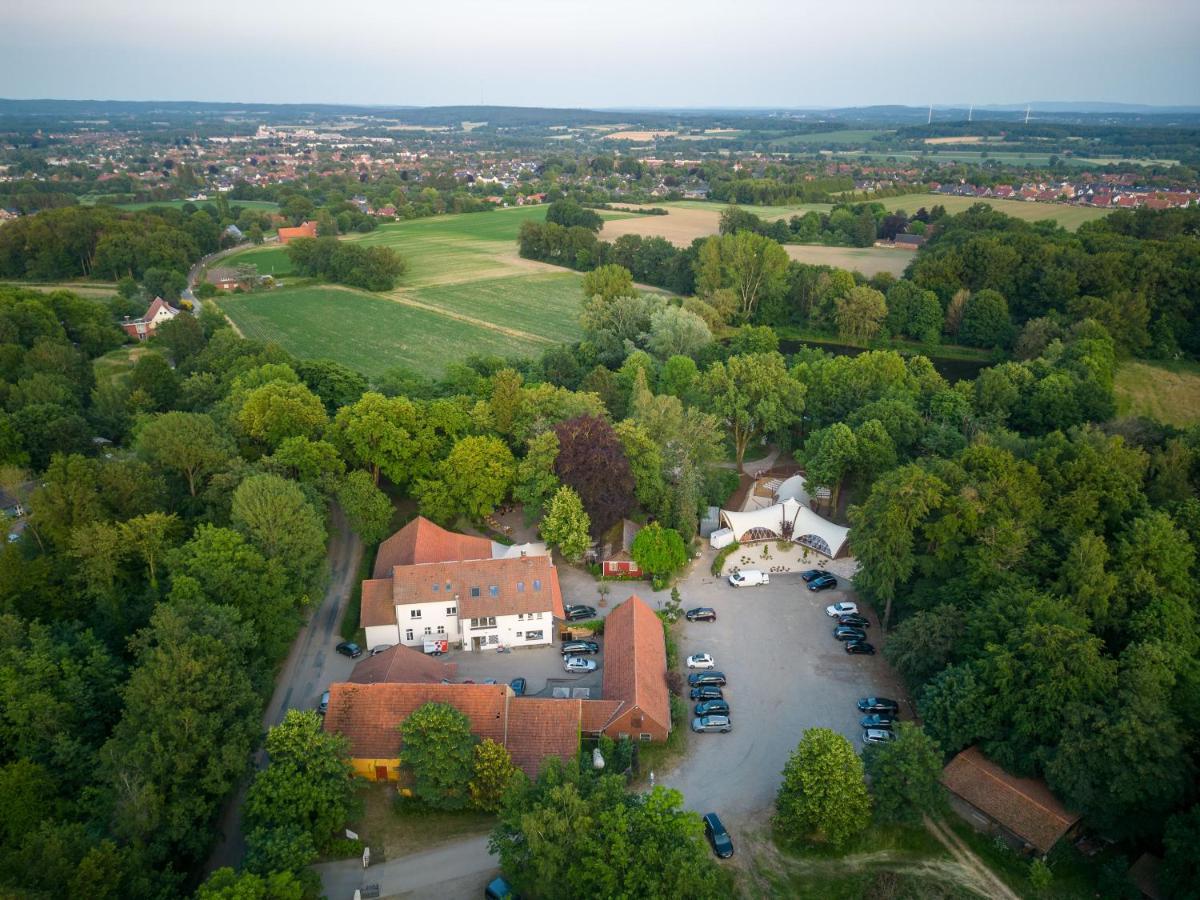 Waldhotel Und Restaurant Zeitreise Bramsche Exterior foto